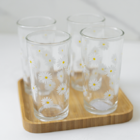 Copo Alto De Vidro Sodo Calcico Margarida 250ml Unidade