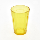 Copo americano vidro amarelo 190ml Nadir