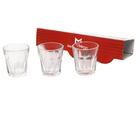 Copo Aperitivo Dose De Vidro - 3-und 45ml -shot,whisky Transp