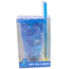 Copo Azul Canudo Bidu: Turma Da Mônica