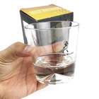 Copo Baixo Whisky Johnnie Walker Vidro 300ml Base Grossa