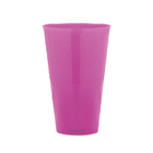 Copo Big Drink Rosa 550 Ml Acrílico Poliestireno