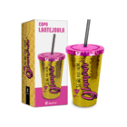 COPO CANUDO LANTEJOULAS - GLAMOUR