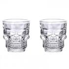 Copo Caveira Vidro Shot Dose Cachaça - Lyor