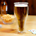 Copo Cerveja Chopp Vidro Garrafa Invertida