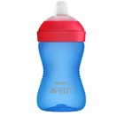 Copo Com Bico Macio My Grippy Avent Philips Azul/vermelho 300