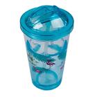 Copo Com Canudo Enjoy Summer Azul N214615-0-ztg