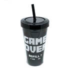 Copo Com Canudo - Game Over