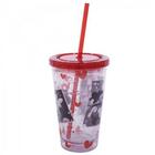 Copo Com Canudo Mickey & Minnie Foto: Disney