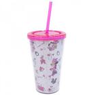 Copo Com Canudo Minnie: Disney