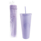 Copo Com Canudo Roxo 1 Litro