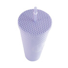 Copo Com Canudo Roxo 1 Litro