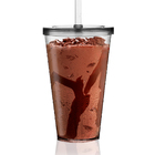 Copo Com Tampa E Canudo Eco Reuse Um Copo Krystalon