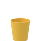 Copo Cônico Em Plástico Coza Casual 300ml Amarelo