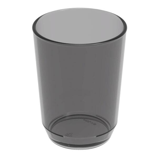 Copo Crippa 500ml Plástico Fumê Suco Água Bebidas Escolar