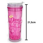 Copo Cristal New Diva Presente Amiga Brasfoot