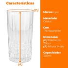 Copo De Cristal Calcutá Transparente 370ml 1 Peça - Lyor