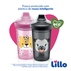 Copo De Transição Antivazamento 320ml Eco Max Onça Lillo