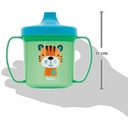 Copo De Treinamento Com Alça E Bico Rígido 180ml Buba - Tigri