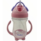 Copo De Treinamento Fone Canudo Com Alça Removivel 300ml Buba