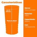 Copo De Vidro Dallas Transparente 300ml 1 Peça - Haus Concept