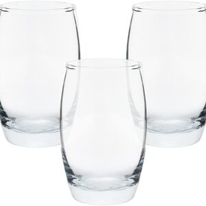 Copo De Vidro Grande 280 Ml Bolha Salto 3 Unidades | Leroy Merlin