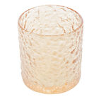 Copo De Whisky De Cristal Martelado Petra Âmbar 340ml - Lyor