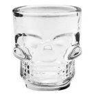 Copo Dose Caveira Shot 50ml Copinho Vidro Pequeno Cristal Bar