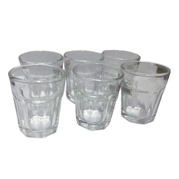 Copo Dose Shot 45ml Drink Detalhe Americano 6 Peças Dg5003