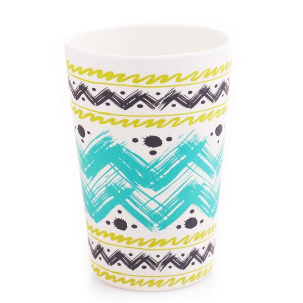 Copo Fibra De Bambu 350ml Cazza Bali