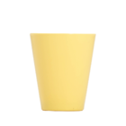 Copo Fresc Redondo 350ml Amarelo Claro Em Polipropileno Linha