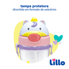 Copo Infantil Tritan Com Alça E Canudo Unicórnio 400ml Lillo
