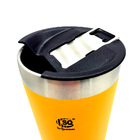 Copo Isotérmico Inoxidável Com Tampa E Abridor 502 Ml Térmico