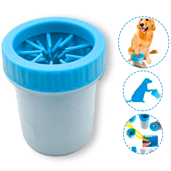 Copo Limpador Limpa Patas Patinhas Cachorro Cão Pet Pequeno