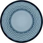 Copo Long Drink 12x8x8cm 370ml Vidro Azul 6pç