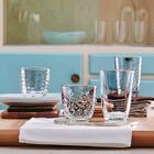 Copo Long Drink Glit Vidro Transparente Bormioli Rocco 6pçs