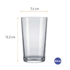 Copo Long Drink Para Bar 340ml 6 Unidades - Nadir 2606/030