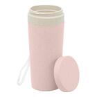 Copo Lyor Térmico Parede Dupla Com Alça E Tampa Rosa