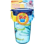 Copo Magico Tritan Antivazamento 360º 300ml Nuby - Azul