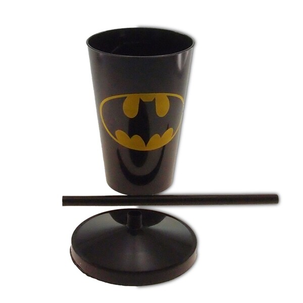 Copo Plastico Personalizado Festas Bares Preto 20x10x10cm