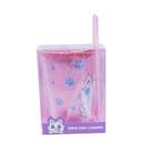 Copo Rosa Canudo Mingau: Turma Da Mônica