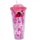 Copo Rosa Minnie Cubos Gelo Artificial: Disney