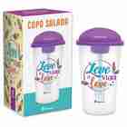 COPO SALADA  - FRASES - LEVE A VIDA LEVE