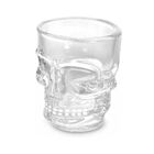 Copo Shot De Vidro Caveira 50ml