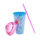 Copo Tampa Oval Sereia Ariel: Disney