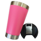 Copo Termico 473 Ml Aluminio  Rosa