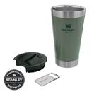 Copo Térmico Cerveja Stanley Original Com Tampa 473ml - Cor H