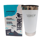 Copo Térmico Classic Beer Gold 473ml Com Tampa Livre De Bpa T