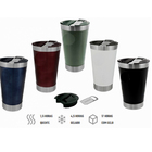 Copo Térmico Com Abridor Inox Ss037- Capacidade 473ml