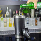 Copo Térmico Com Tampa Inox White Cerveja 500 Ml Mimo Style